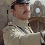 Michael Ansara como el Coronel Diego en La Furia de los Siete Magníficos (1969)